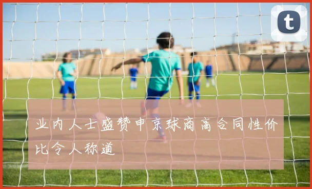 业内人士盛赞申京球商高合同性价比令人称道